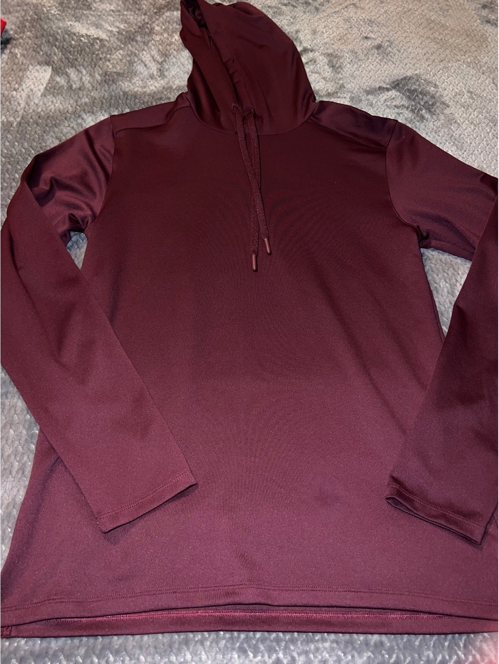 Under Armour, lightweight pullover, maroon, men’s small